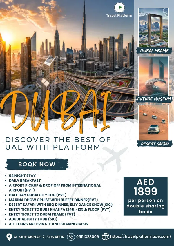 Image of Dubai Tour - 5 Days 4 Nights